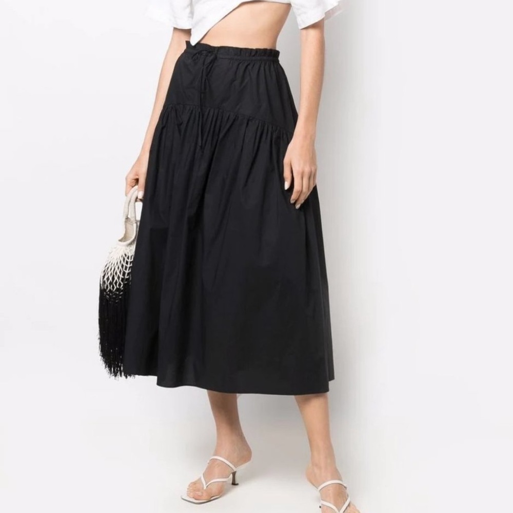 Ulla Johnson Cotton Midi Skirt